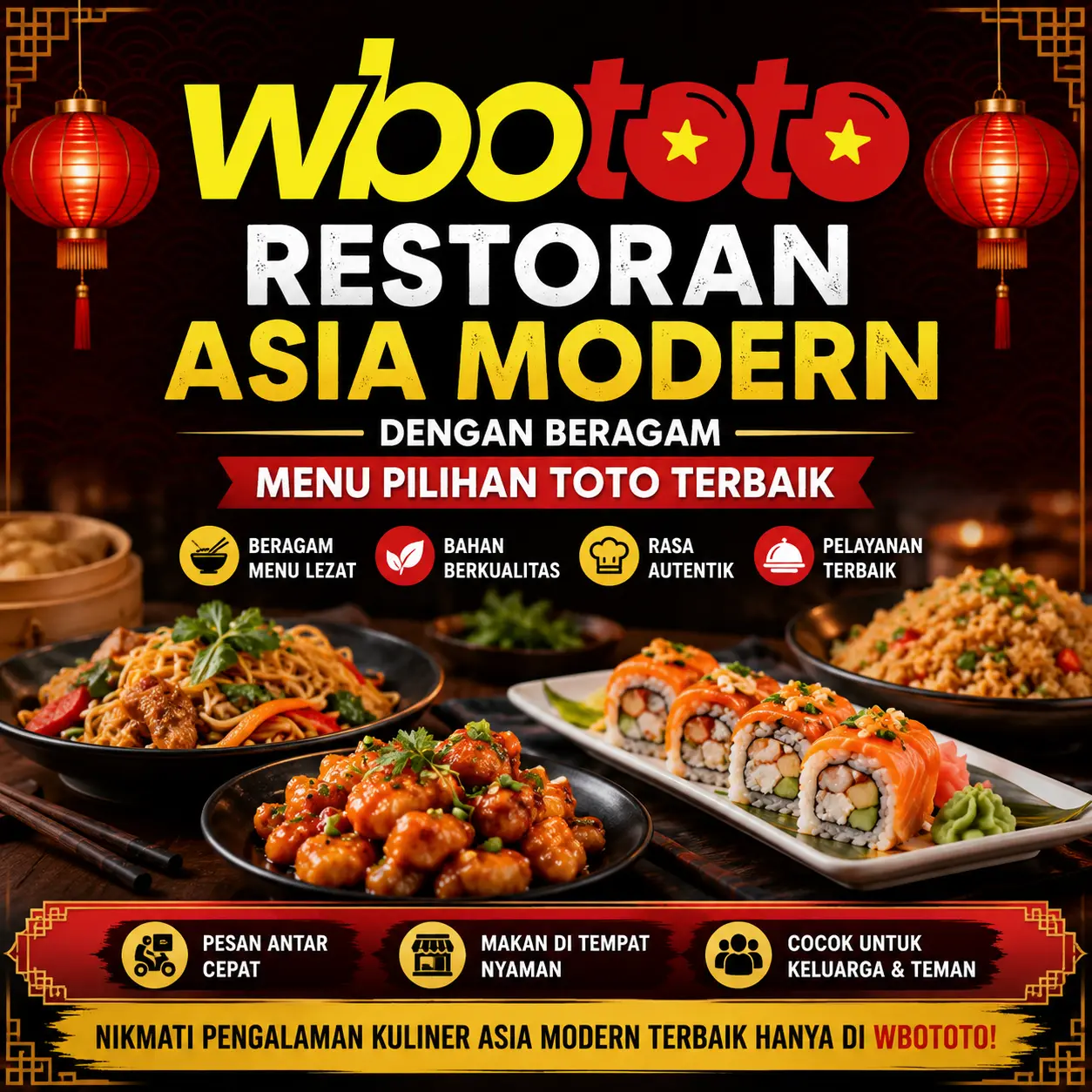 WBOTOTO @ Restoran Asia Modern dengan Beragam Menu Pilihan Toto Terbaik